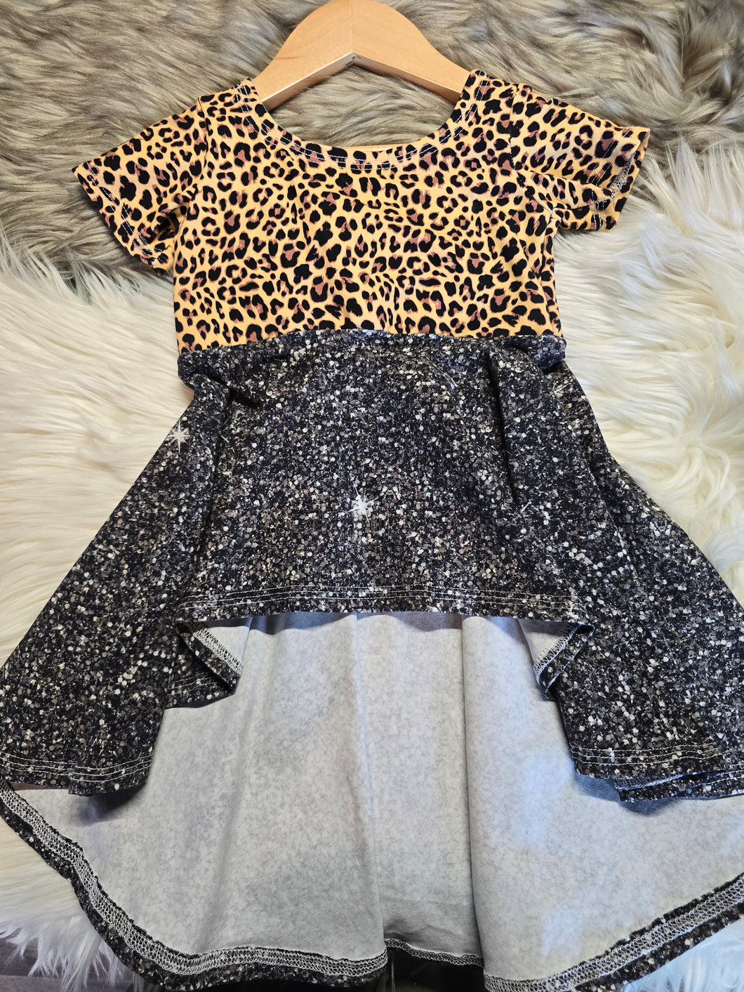 Cheeta 24/2 hi-low peplum